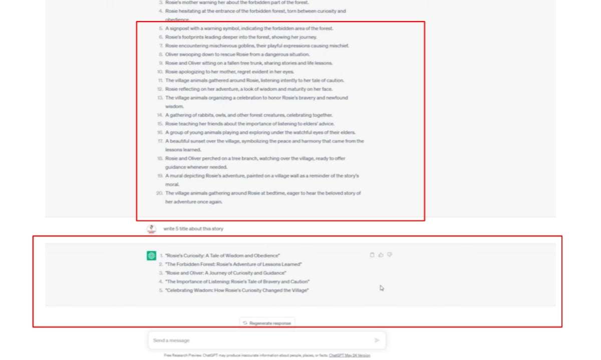 কাটুন স্ক্রিপ্ট রাইটিং টুলস ChatGPT