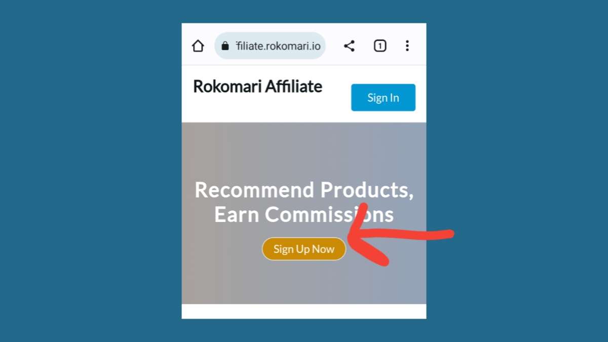 Rokomari affiliate registration 
