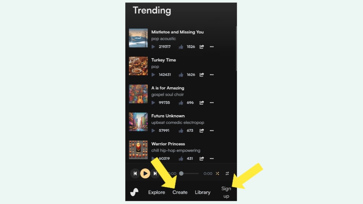 গান বানানোর ওয়েবসাইট