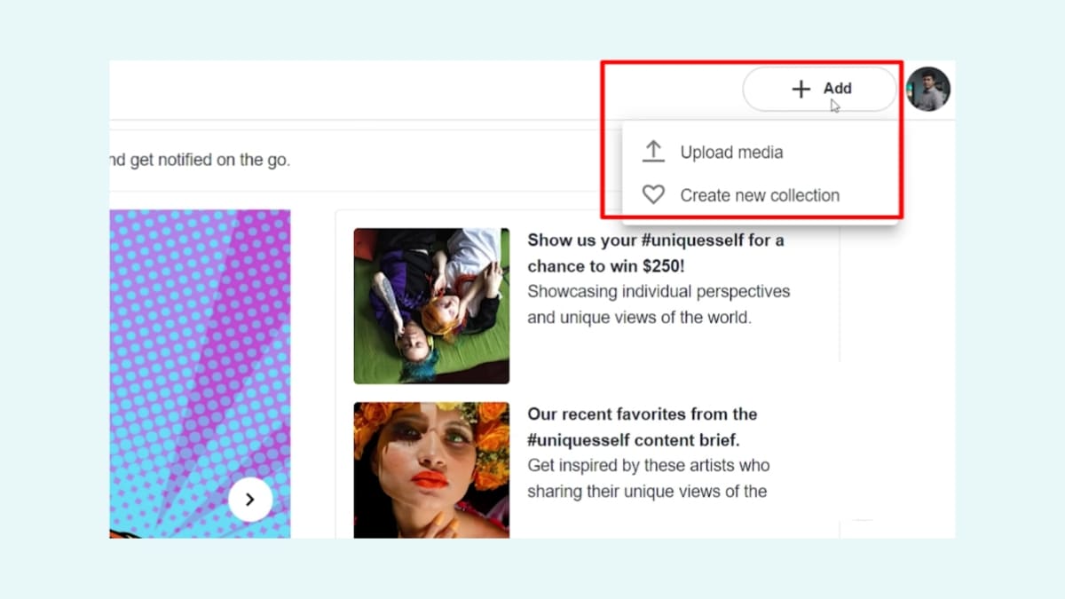 Shutterstock contributor ছবি আপলোড