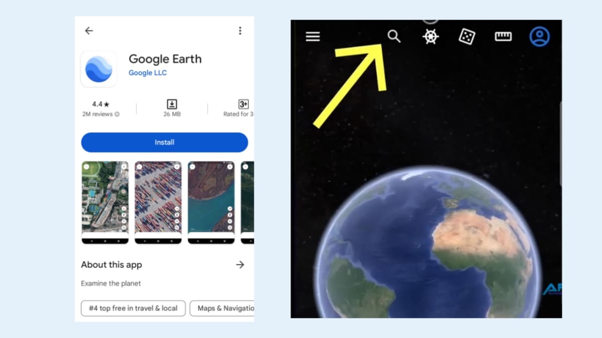 গুগল ম্যাপ লোকেশন এর ব্যবহার