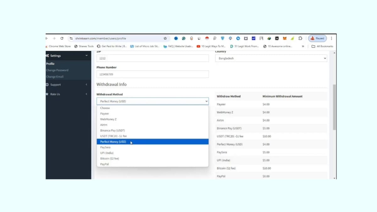 ওন লাইন ইনকাম shirkearn