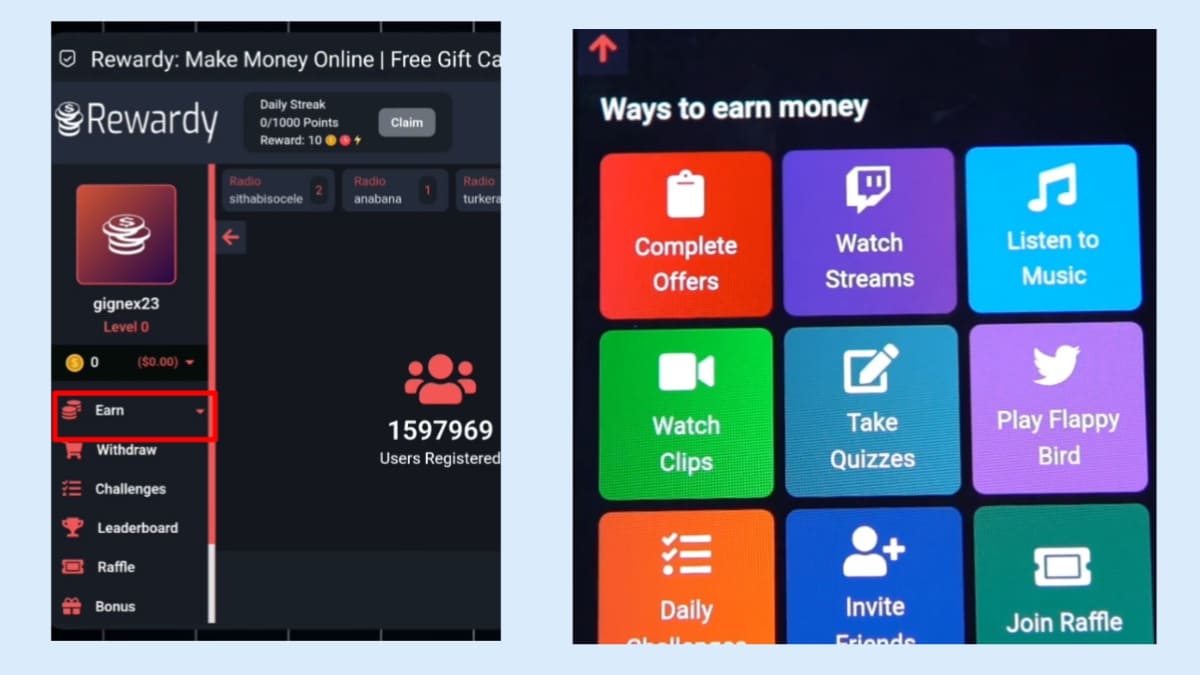 নতুন ওয়েবসাইট থেকে ইনকাম