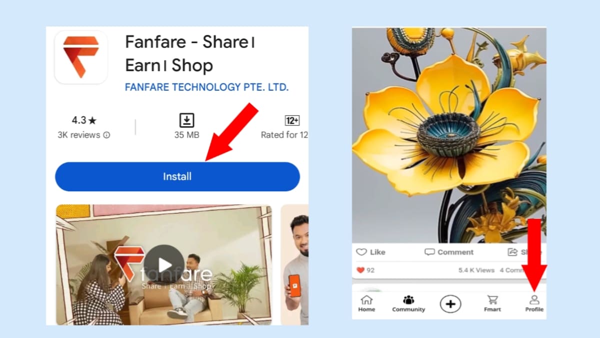 FanFare app থেকে ইনকাম