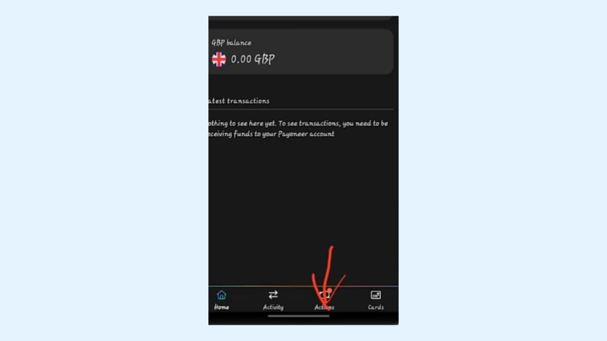 পেওনিয়ার একাউন্ট