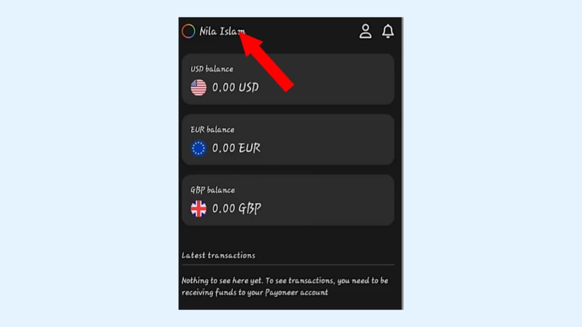 পেওনিয়ার একাউন্ট