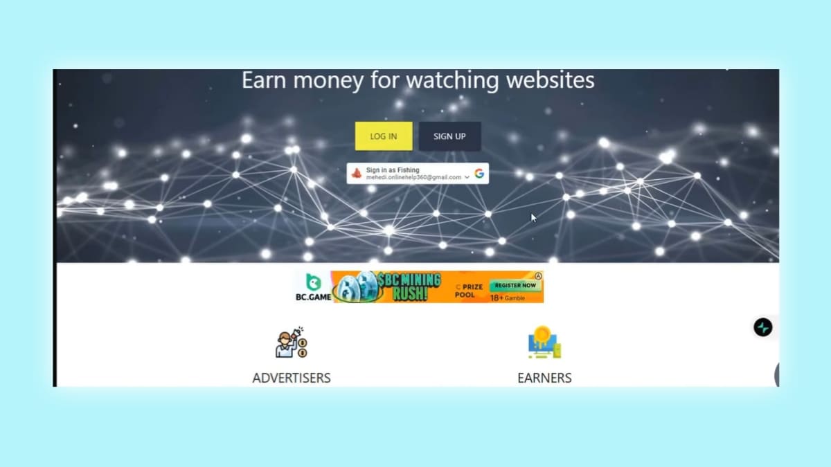 সেরা ৩টি PTC সাইটে Ads দেখে ইনকাম