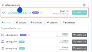 ডোমেইন নাম বিক্রি করে ইনকাম