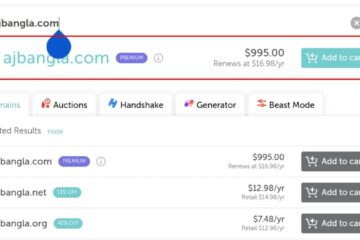 ডোমেইন নাম বিক্রি করে ইনকাম