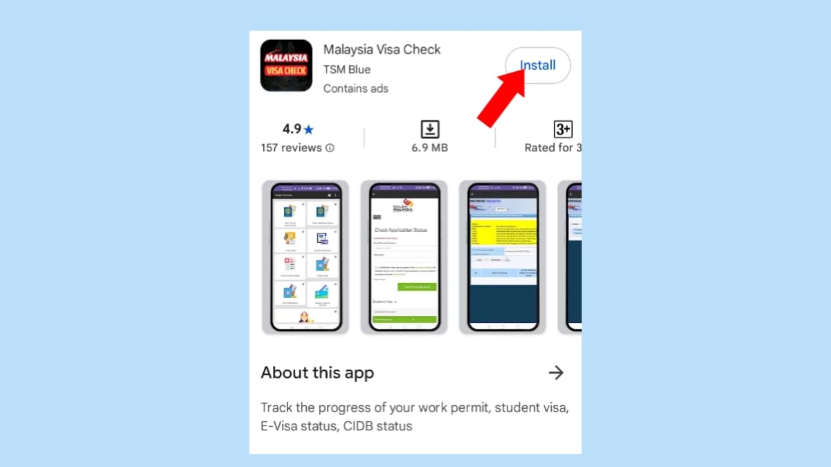পাসপোর্ট নাম্বার দিয়ে মালয়েশিয়া কলিং ভিসা চেক