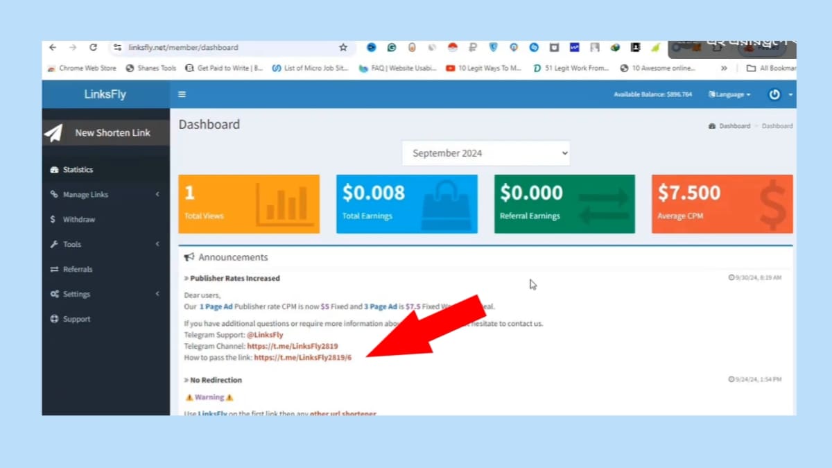 Link শেয়ার করে ফ্রি ইনকাম