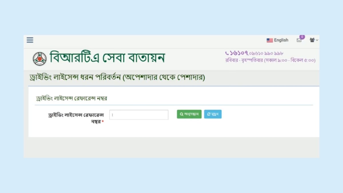অপেশাদার থেকে পেশাদার ড্রাইভিং লাইসেন্স