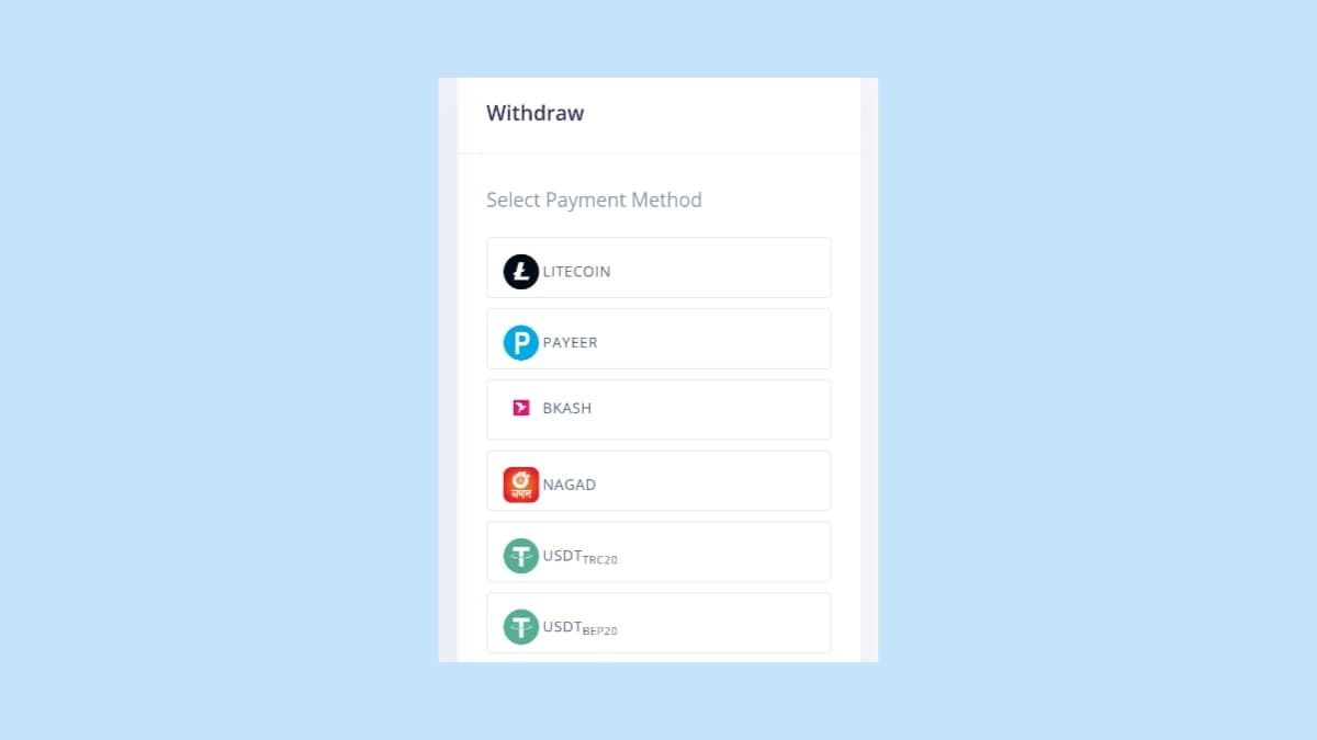 ৫টি ফ্রি টাকা ইনকাম করার ওয়েবসাইট Bkash payment