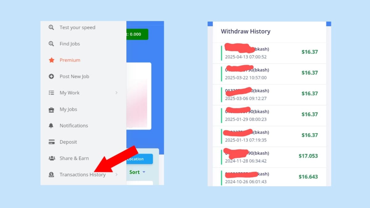 Free taka income bkash payment 