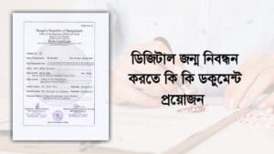 ডিজিটাল জন্ম নিবন্ধন