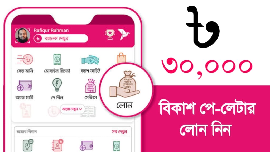 বিকাশ পে-লেটার লোন