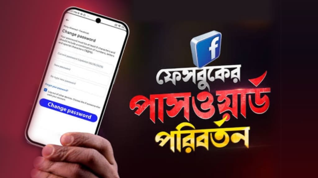 ফেসবুকের পাসওয়ার্ড পরিবর্তন