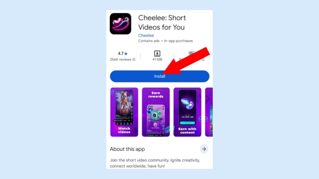 Cheelee Apps থেকে ভিডিও দেখে ফ্রি টাকা ইনকাম